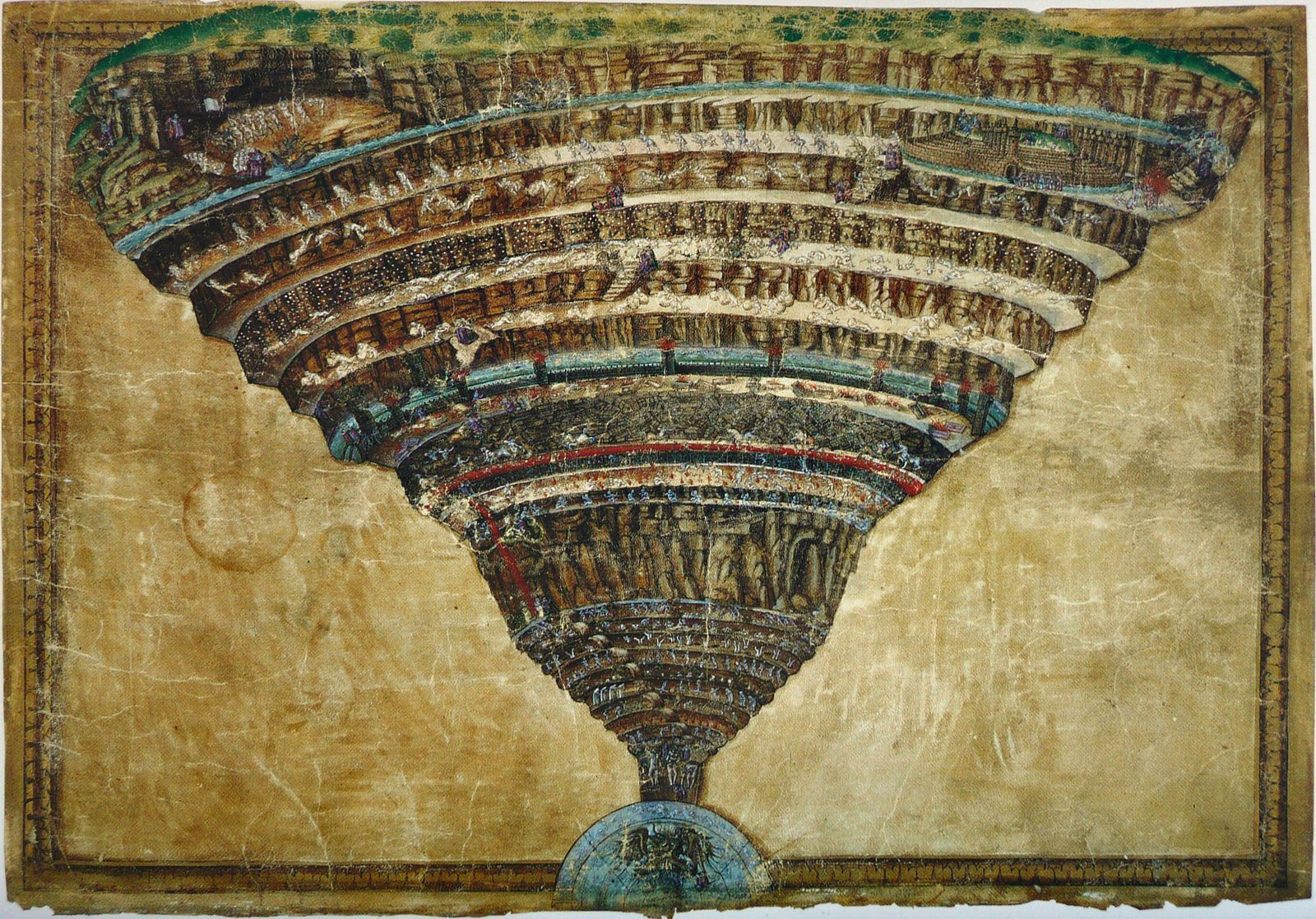 Divine Comedy Illustrated by Botticelli - Wikipedia