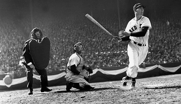 Ted-Williams-swing - Be A Better Hitter