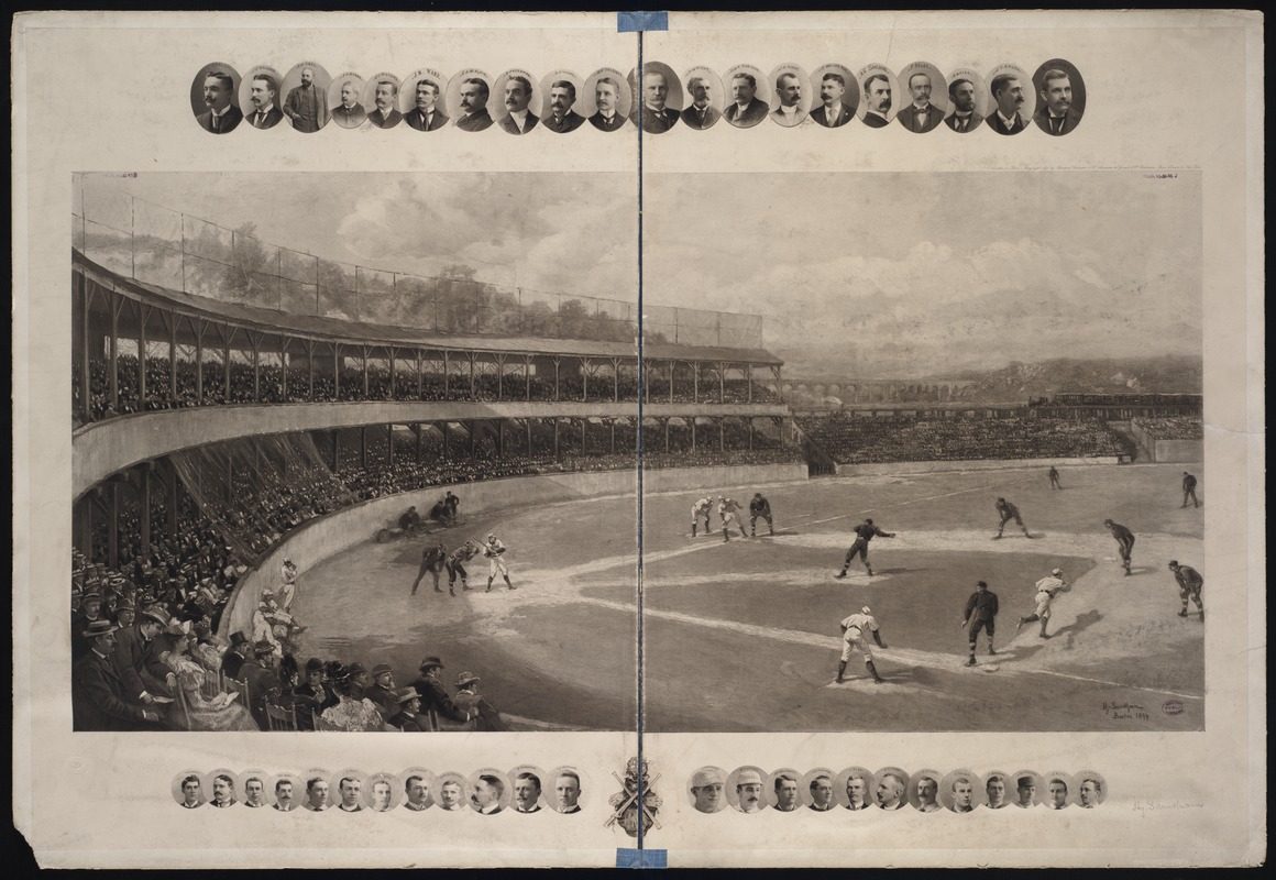 Baltimore Orioles and New York Giants, Temple Cup Series - Digital Commonwealth
