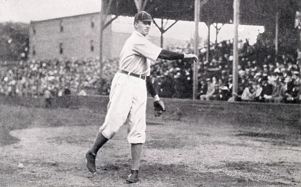 Walter Johnson Warms Up Print, Norfolk, Virginia, 1910. Art Prints, Posters & Puzzles from Fine Art Storehouse