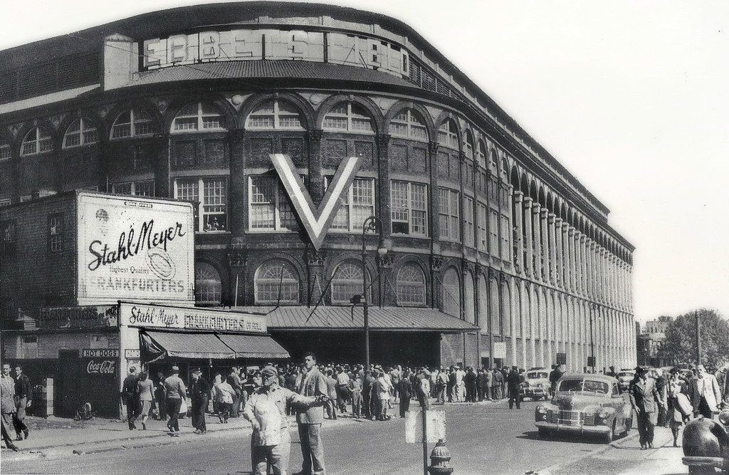 Ebbets Field, Brooklyn New York | Photo was taken in 1945. E ...