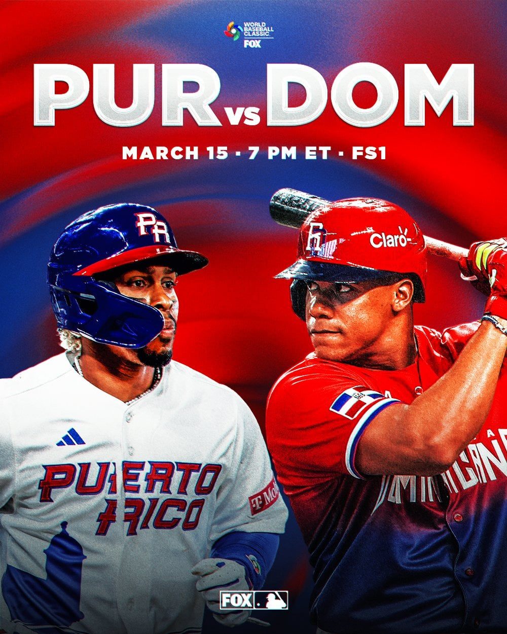 Tomorrow the biggest rivalry: Team DR vs Team PR, the loser gets eliminated  and the winner advances : r/baseball